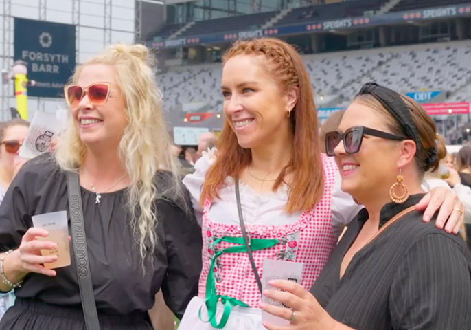 Dunedin Craft Beer and Food Festival ladies