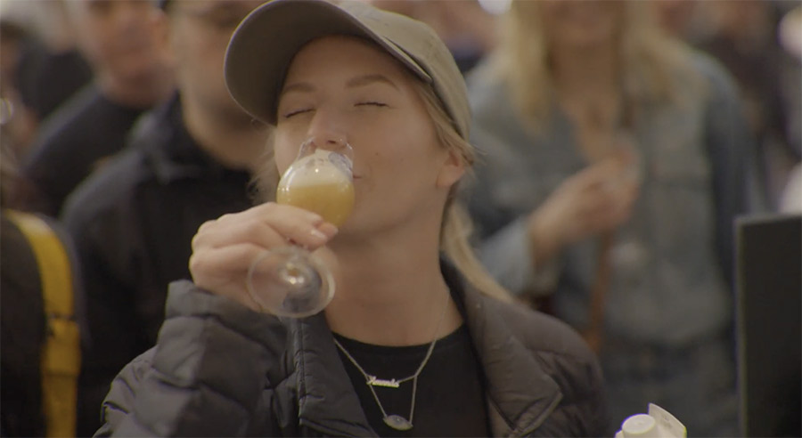 Mikkeller Beer Celebration Copenhagen lady